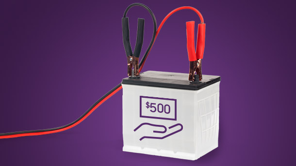 Jump start pays employees a one-time $500 payment for each claim